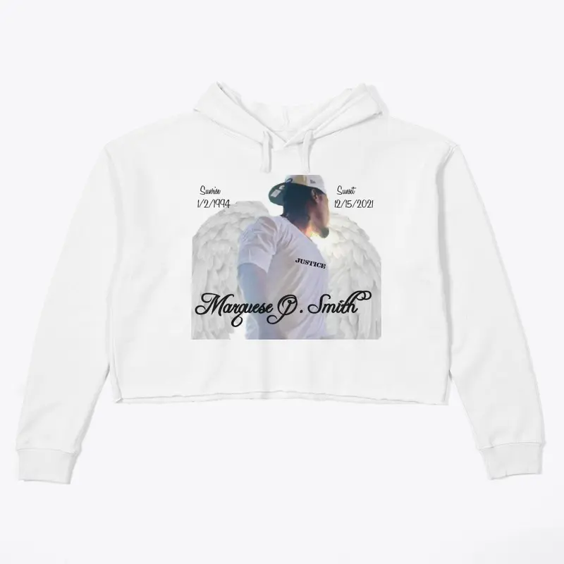 Justice crop hoodie 